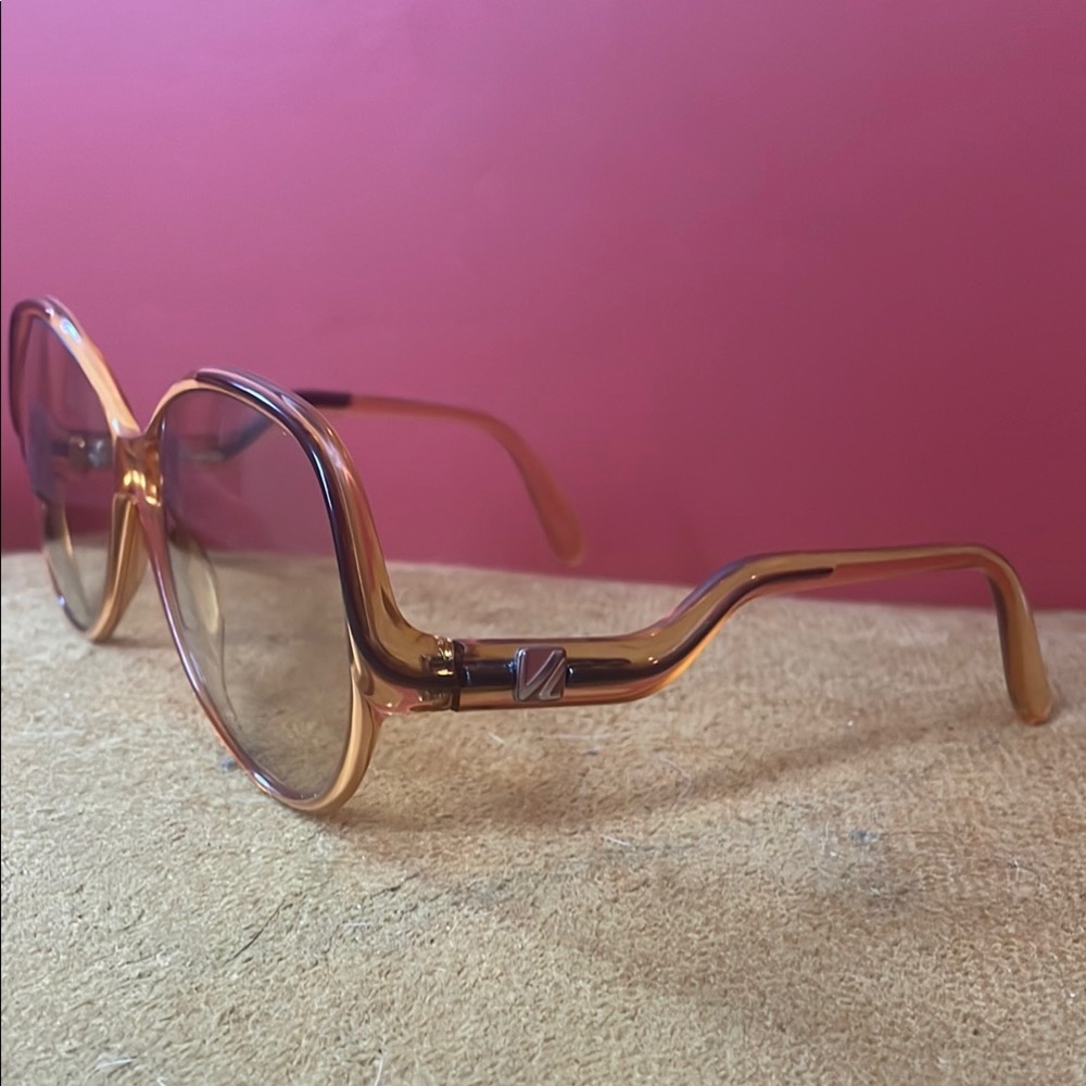 Viennaline orange vintage glasses